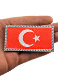 Türkiye Bayrak Dikdörtgen - Cırt - Patch - Peç - Arma - 8.5 x 4.5 cm