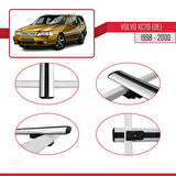 Volvo XC70 1998-2000 Arası ile Uyumlu BASIC Model Ara Atkı Tavan Barı Gri 2 Adet