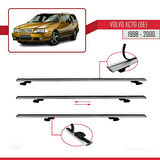 Volvo XC70 1998-2000 Arası ile Uyumlu BASIC Model Ara Atkı Tavan Barı Gri 2 Adet