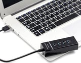 6043 4 Port Usb 3.0 Çoğaltıcı Çoklayıcı Hub Adaptör Switch Hız: Usb3.0-5Gbit/Sn 4 Adet Usb3.0 Kablo Uzunluğu: 30 cm 4 Farklı Cihazı Usb3.0 Hızında Tek Noktadan Aynı Anda Bağlayın