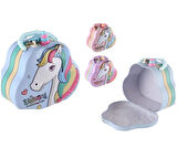 Unicorn Desenli Metal Kilitli Kumbara