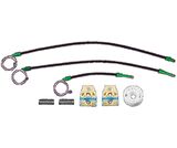 Kayoto Golf 5-Jetta 2005-2009 Cam Kriko Teli Ön Sol Tamir Takımı KY25400T