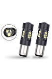 P21w 1157 Bay15d Beyaz Çift Duy Park Stop Geri Vites Gündüz Far Ampülü 21 Led