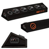 GAS MAD PM2-46 Oto Midrange 16cm Spl Board 2 Takım Mid + 1 Takım Tweeter 1000 Watt (Rms 500W)