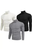 Modi Green 3 Adet Unisex Kaşkorse Boğazlı Full Likralı Fitilli Body Kazak