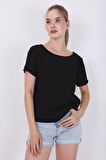 Kısa Kollu Crop Bluz