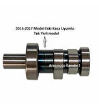 Bajaj Pulsar Ns 200 ,Rs 200 Uyumlu Eksantrik Mili Tek Yivli Kam Euro3 Yan Sanayi 2014-2017-Arasmoto