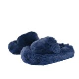 SİA ÇANTA EVA COMFORTLİNE KAYDIRMAZ TABAN KÜRKLÜ ÇEYİZ TERLİK ÜŞÜMEYEN AYAKLAR TÜYLÜ KADIN TERLİK