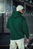 Modi Green Üç İplik Penye Kapşonlu Basic SweatShirt - Haki