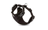 Havalı Ped Dokuma Köpek Göğüs Tasması 30/35 cm Siyah