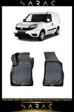 Fiat Doblo Panelvan 2019 Model Araca Özel 3d Havuzlu Paspas(2 PARÇA)