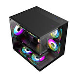Xaser Cube X70 Ryzen 7 5700x 32GB Ram 1TB M.2 NVMe SSD 8GB RTX5060 Ti Masaüstü Oyuncu Bilgisayarı