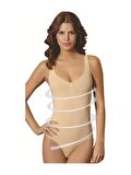 Nbb Kadın Body Çıtçıtlı Korse 2979 Ten XL