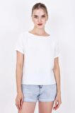 Kısa Kollu Crop Bluz