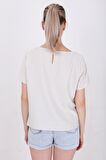 Kısa Kollu Crop Bluz