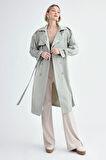 Kemerli Uzun Trençkot