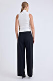 Yüksek Bel Geniş Paça Palazzo Pantolon
