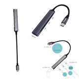 TORİMA YD-30 Type-C To Usb Hub 4 Port