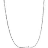 Herşey Nota 316L Paslanmaz Çelik Zincir Gümüş Renk 60 cm