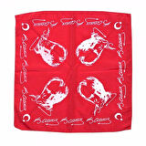 Herşey Nota Atatürk Bandana Kırmızı 381