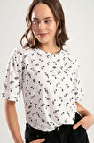 Herşey Nota Sol Anahtar Kalp T-Shirt  366