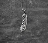 Tüy Kolye Paslanmaz Çelik