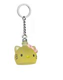 Sarı Hello Kitty Saydam Anahtarlık