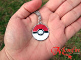 Pokemon Paslanmaz Çelik Kolye