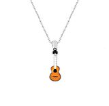 Klasik Gitar Gitarist Kolye Kadın - Erkek 