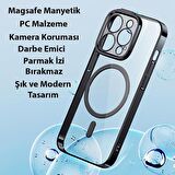 Baseus iPhone 14 Pro Max Ful Kaplama Kırılmaz Ekran Koruyucu ve Magsafe Kılıf, Air Armor Kılıf,Sararmaz