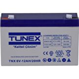 TUNEX 6V 12A 1,63 Kg Kuru Bakımsız Akü (151*50*94*100 Mm) TNX-6V12A