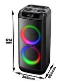 Leader LP-6050 Portatif Aktif Ses Sistemi