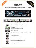 fi Audio FR1000 BLUETOOTH/USB/AUX DİJİTAL MEDYA ÇALAR OTO TEYP