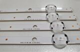 VESTEL 43 DRT UHD A-TYPE B-TYPE LED BAR TAKIMI