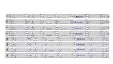 SANYO NORDMENDE A+B 7+7   102 EKRAN    NORDMENDE LE100N8FM SKYTECH 4040 SR  ST-4040 SR  LED BAR
