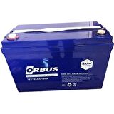 Orbus 12V 100 Amper Derin Döngü Karbon Jel Akü