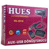 HUES HS-2018 AUX USB Dönüştürücü Kit (çevirici aparatı)