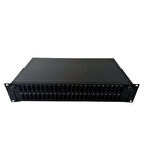 2U 19 İNCH 48 PORT SCD FİBER OPTİK RACK TİPİ PATCH PANEL