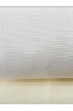 50cm × 80cm Beyaz Renk Etuval Linen Ince Etamın Kumaşı