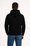 Modi Green Erkek Üç İplik Kapüşonlu Kanguru Cepli SweatShirt Hoodie - Siyah