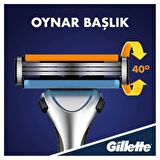 Gillette Sensor3 Tıraş Makinesi + Yedek Tıraş Bıçak 6'lı