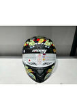 Sway Kask Sway Sw 820 Ugly Fulla Face Gümüş Vizör