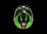 KASK MT STINGER ARDENT C6 PARLAK SİYAH/YEŞİL