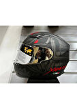 Sway Kask 816 Xamurai Mat Siyah/gri Full Face