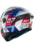 Mt Helmets Kask mt Helmets Targo S D7 Mavi Sergio Garcıa