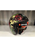 Mt Helmets Kask mt Lemans 2 Sv Breakout B9 Parlak Şeffaf Vizörlü