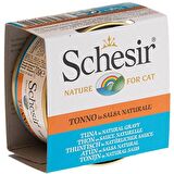 Schesir Ton Balıklı Soslu Konserve Yetişkin Kedi Konservesi 70 Gr