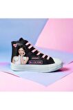 Blackpink jennie baskılı spor ayakkabı sneaker (DERİ VE İÇİ YÜNLÜ ) kişiye özel isim yazılır