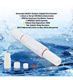 Anunnaki AN3011 Outdoor Gigabit PoE Extender Ethernet Genişletici 100 Metre 30W IP66 Poe Repeater