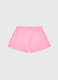 Benetton Pembe Kız Çocuk Diz Üstü Düz Şort 37YKC901O
